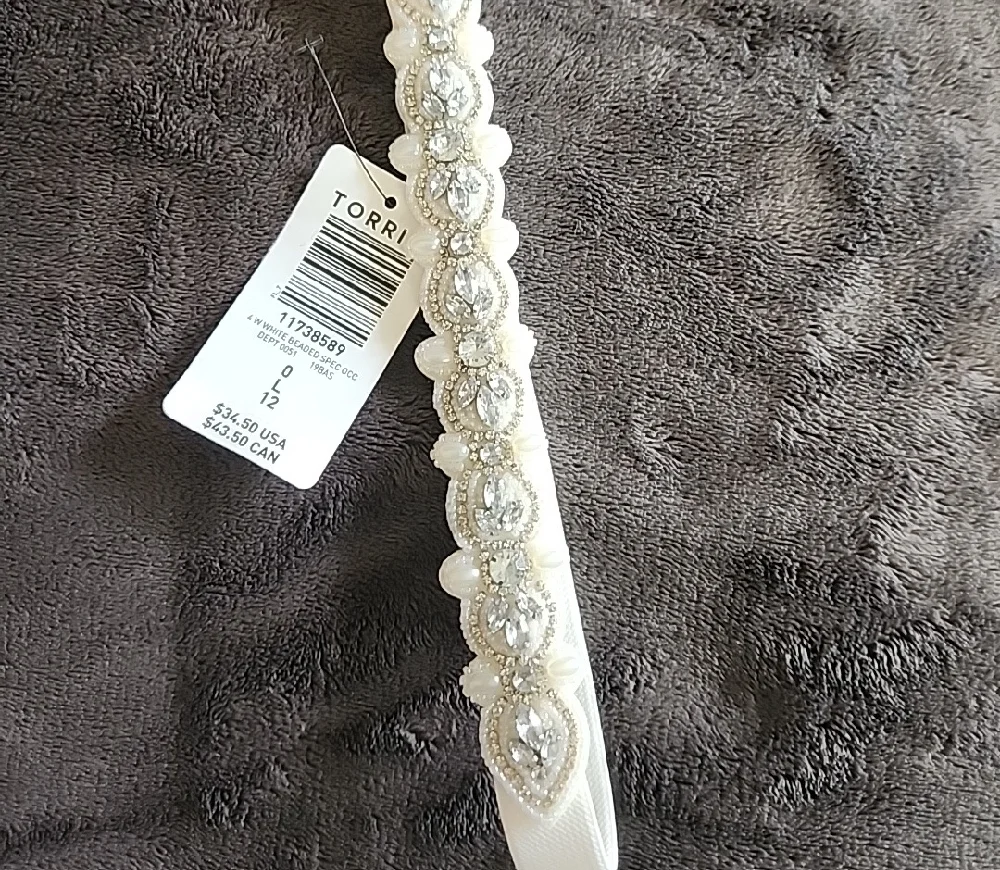 Torrid Special Ocassion Belt Size 0/L/12